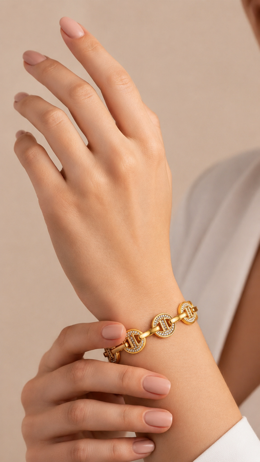 Circle Link Bracelet