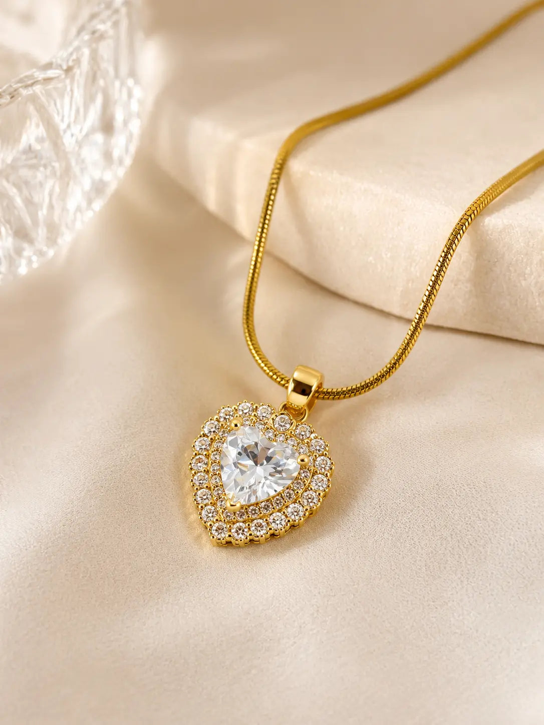 Timeless Heart Pendant Necklace