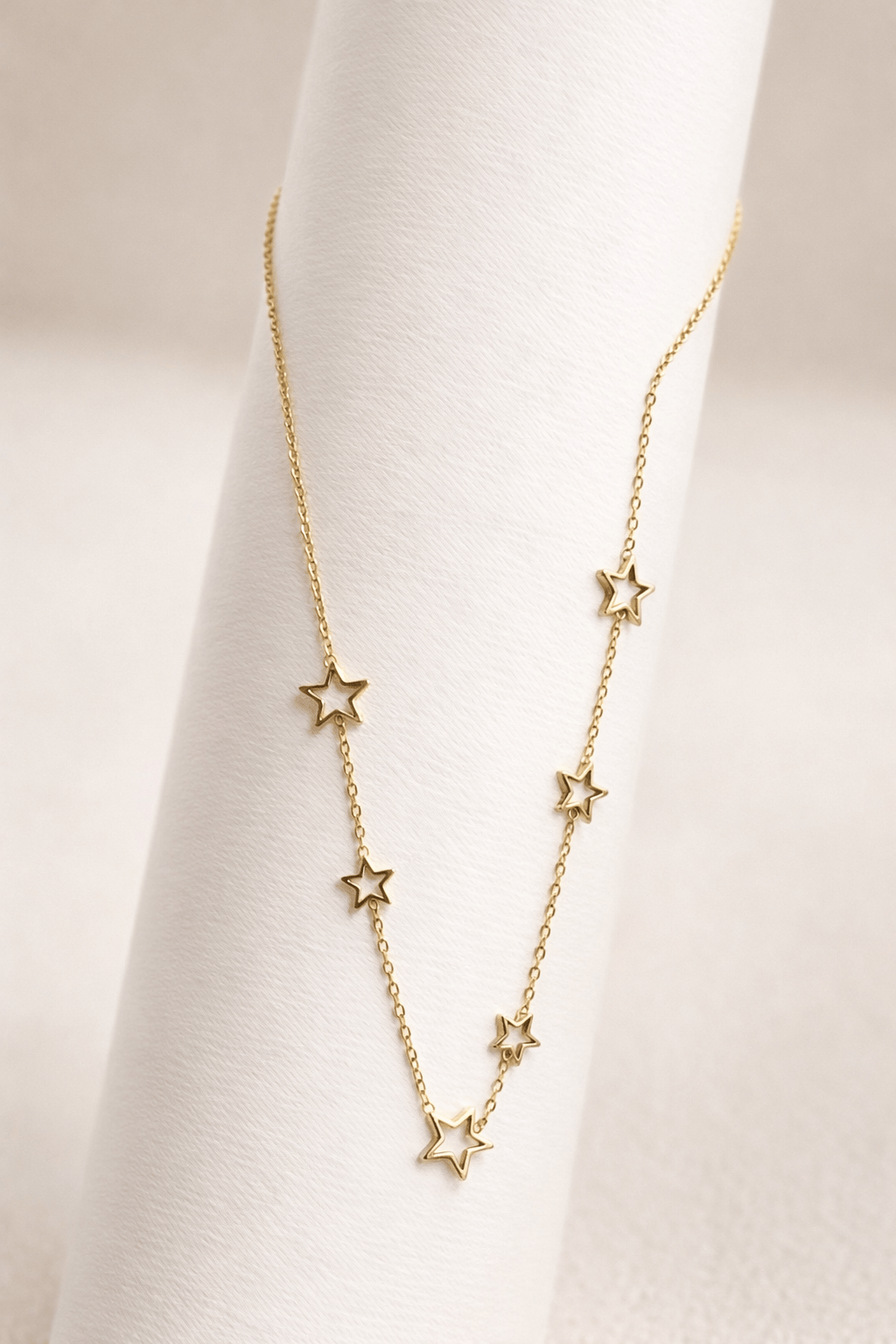 Luna star necklace, Anti Tarnish