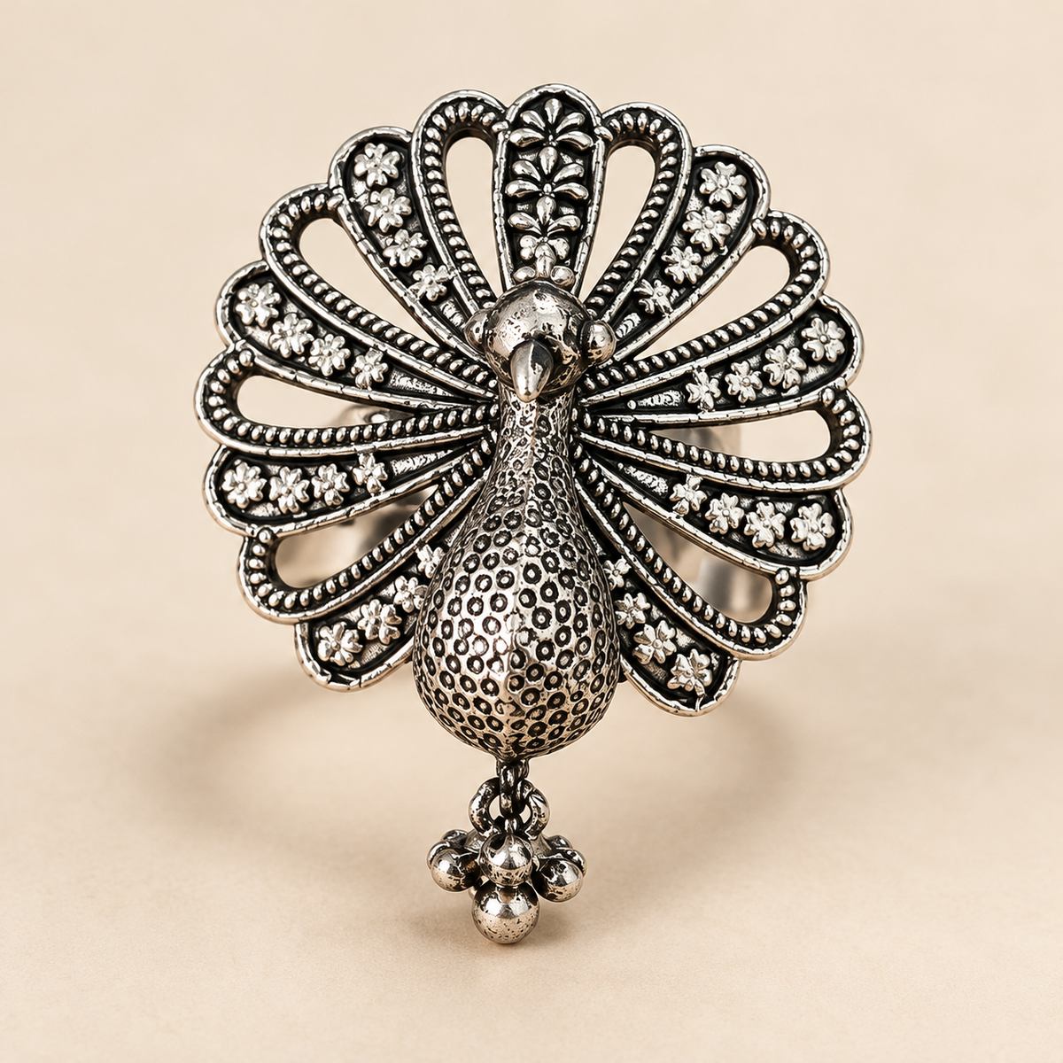Morning Royale Oxidised Ring