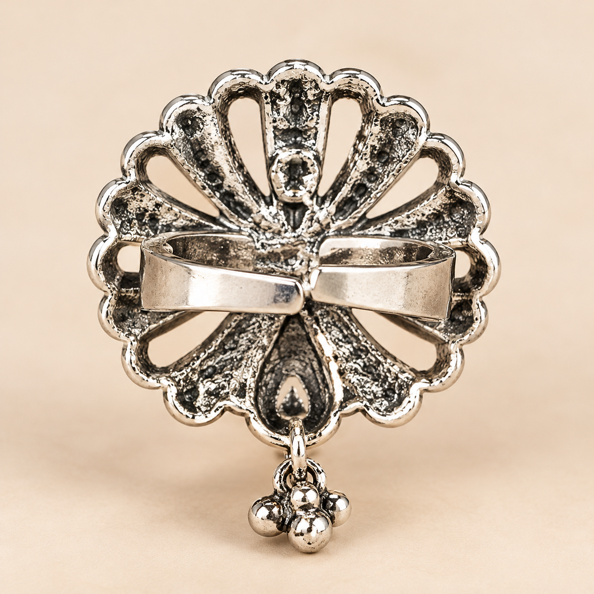Morning Royale Oxidised Ring