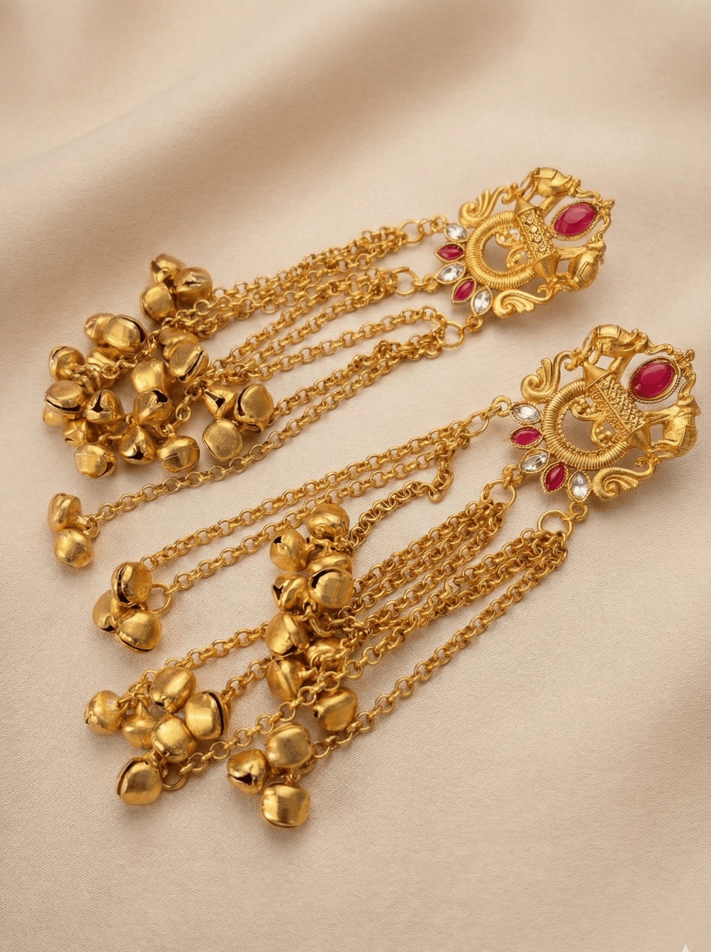 Long Layered Kashmiri Jhumka