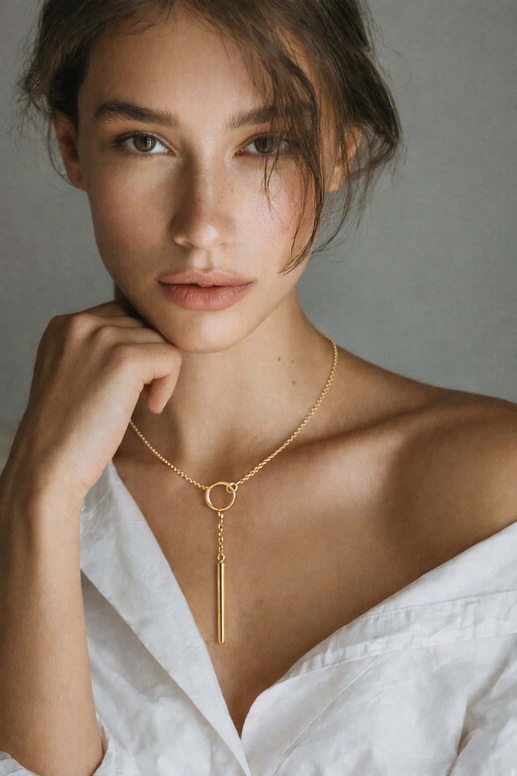 Luna Link Lariat, Anti Tarnish