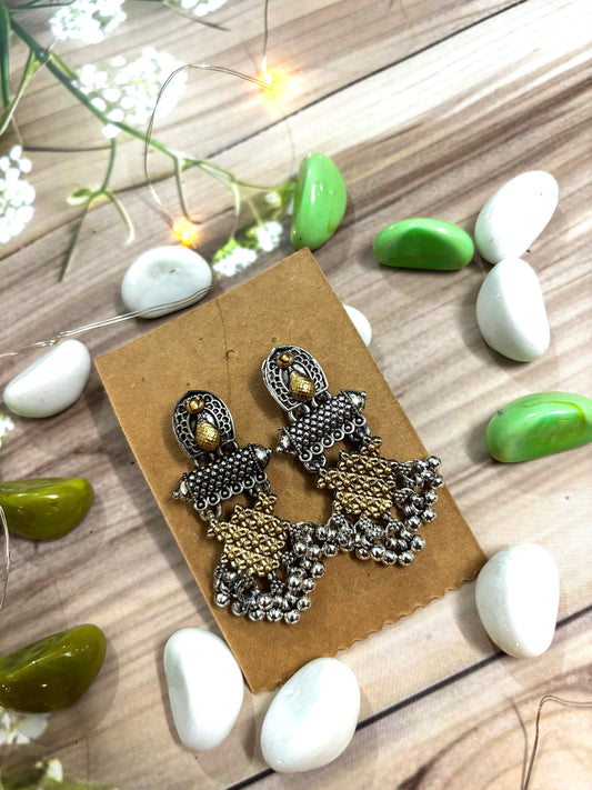 Oxidised Earrings