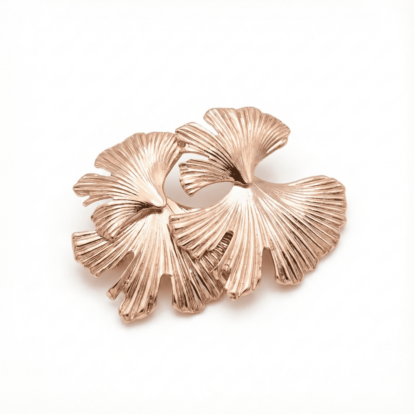 Rose Gold Petals Earrings