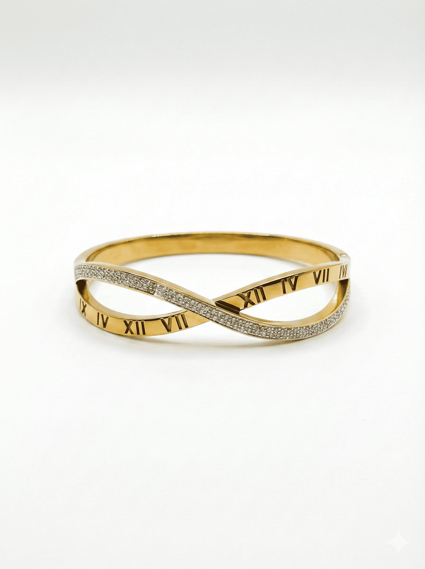 Anti-Tarnish Roman Infinity Bracelet