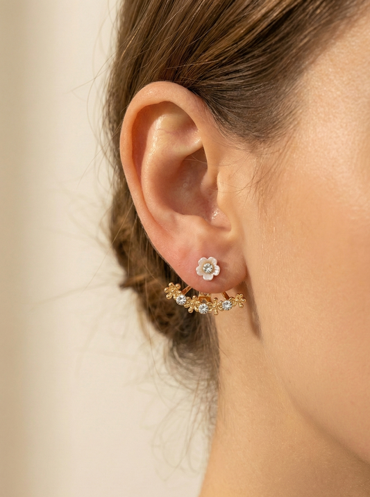 AD Ear Jacket with Stud