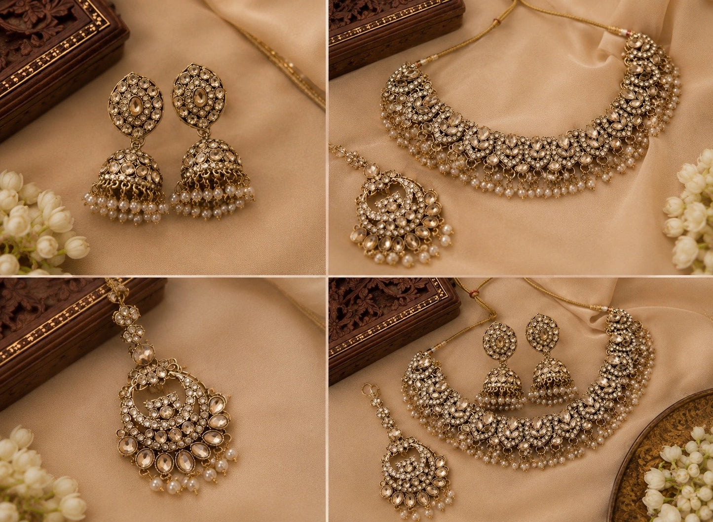 Traditional Polki Kundan Set