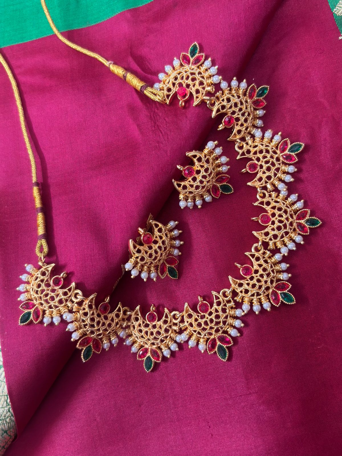 Brass necklace