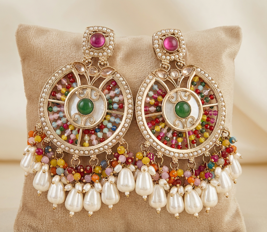Multicolor AD Earring