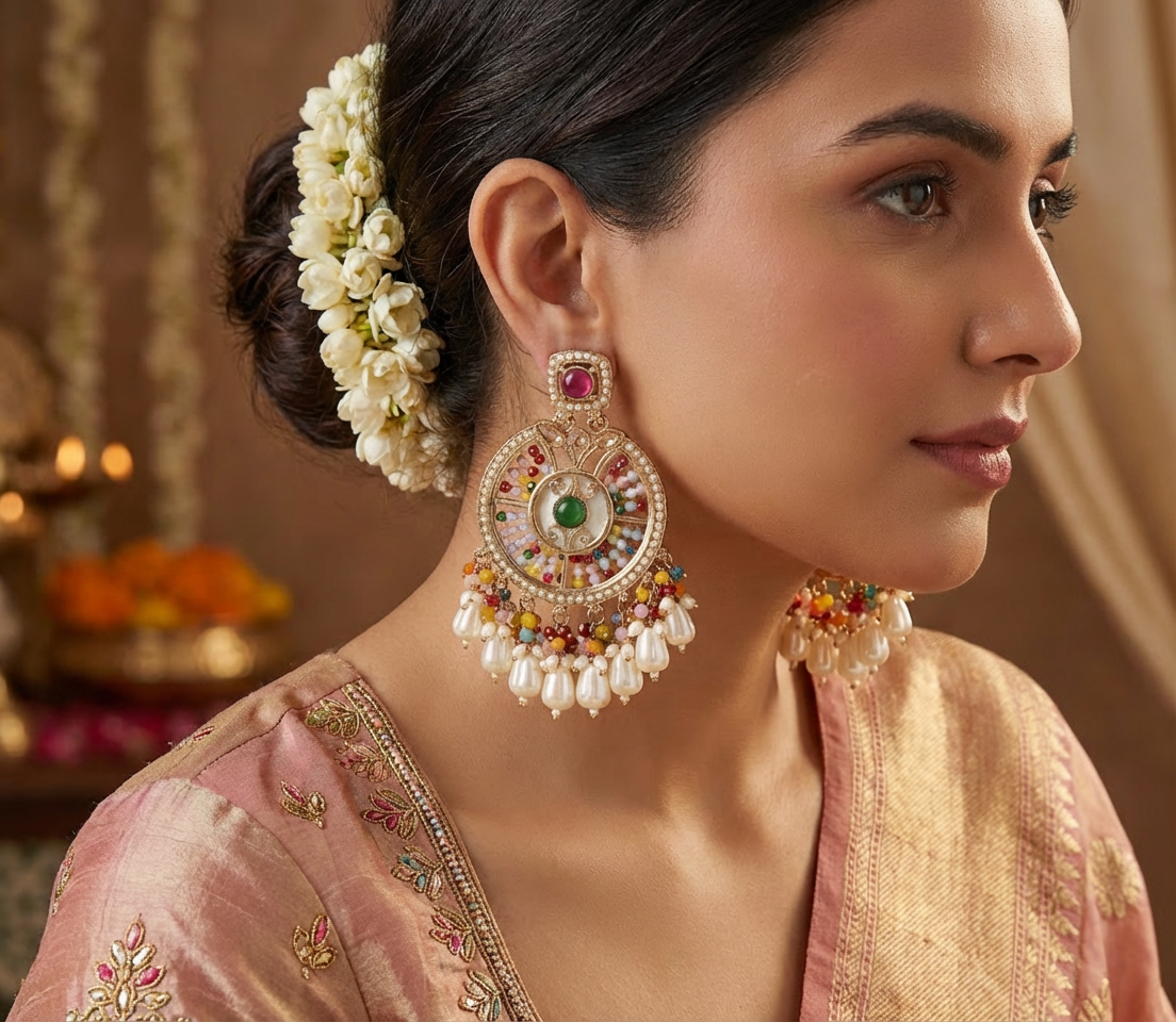 Multicolor AD Earring